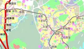 深圳地铁10号线线路图